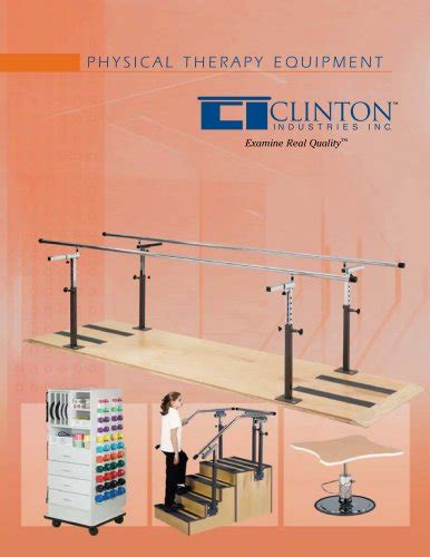 Physical Therapy Equipment Catalog - Clinton Industries - PDF Catalogs ...