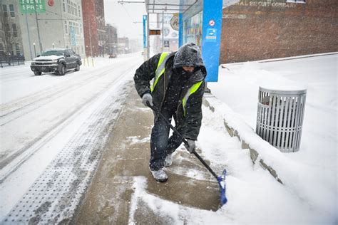 Photos: Kansas City draped in snow after winter storm, closing schools and businesses | KCUR ...