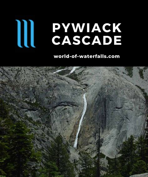 Pywiack Cascade - Hidden Falls in Tenaya Canyon in Yosemite