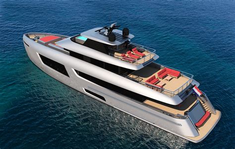 40 meter concept yacht on Behance