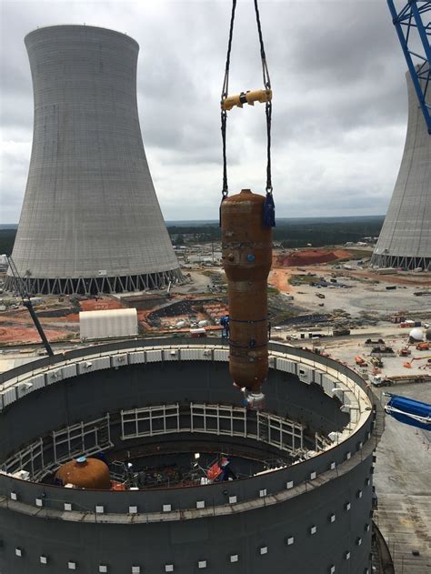 Second Vogtle Unit 3 Steam Generator Placed - News - Nuclear Power News ...