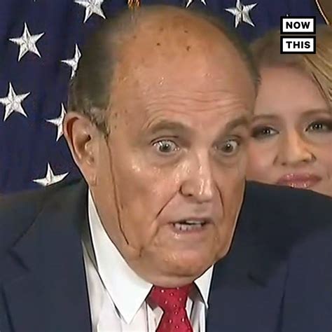 Rudy Giuliani's Hair Dye Leaks at One-of-a-Kind Press Conference ...