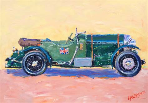 Bentley 4.5 Litre Classic Car | John Lawrence Paintings