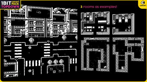 CanariPack 1BIT TopDown by Canari Games Inc. | GameMaker: Marketplace