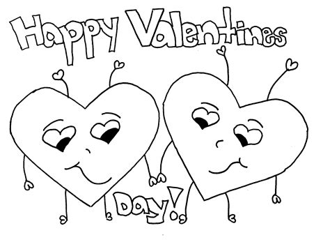 Free Printable Valentine Coloring Pages For Kids