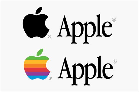 Apple Rainbow Vector Logo, HD Png Download - kindpng