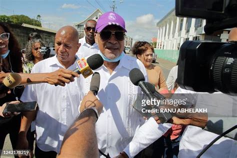 Suriname former President Desi Bouterse departs the High Court of... News Photo - Getty Images