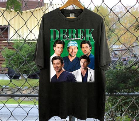 Derek Shepherd T-shirt Derek Shepherd Shirt Derek Shepherd - Etsy