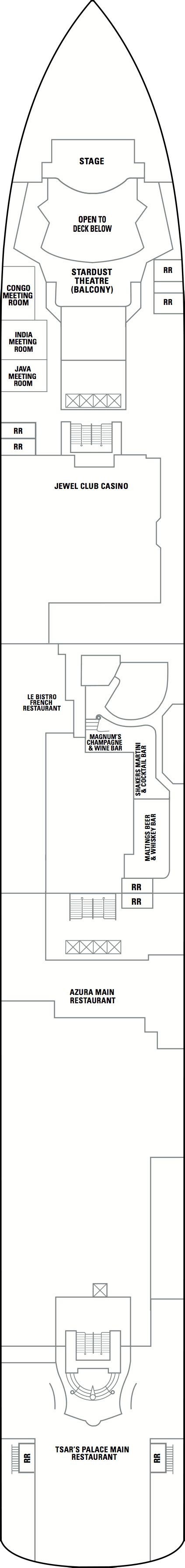 Norwegian Jewel deck plans - Cruiseline.com