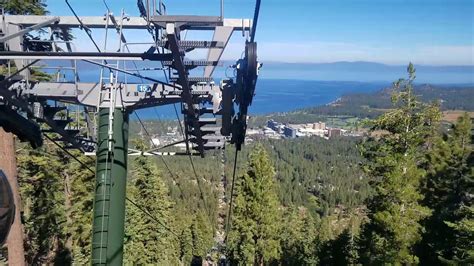 Full Gondola Ride From Heavenly Mountain In Tahoe - YouTube