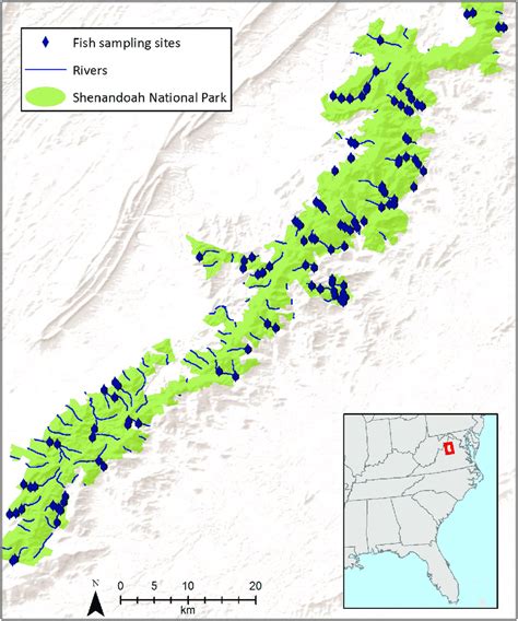 Map Of Shenandoah National Park – Verjaardag Vrouw 2020