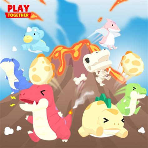 Play Together's dinosaur-themed update sends players on a fossil ...