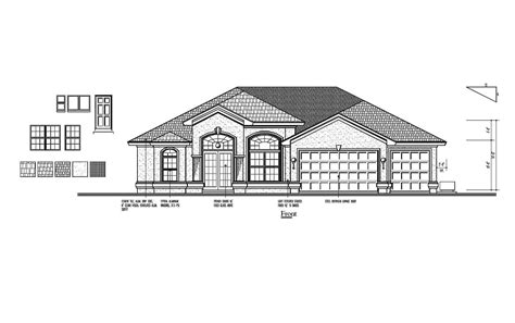 House 2d Design In AutoCAD File - Cadbull