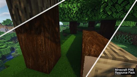 Realistic Oak Log Texture (Minecraft PBB) : r/MinecraftTexturePack