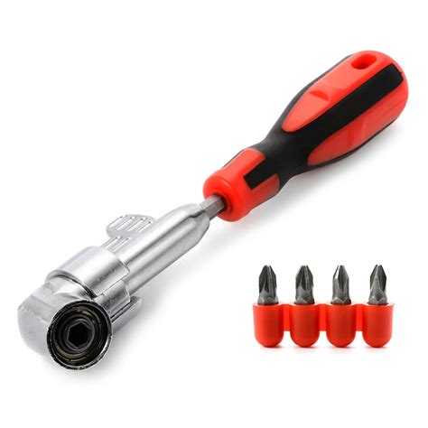 Professional Right Angle 90 Degree Rotary Handle Screwdriver for Phillips Adapter HT160-in ...