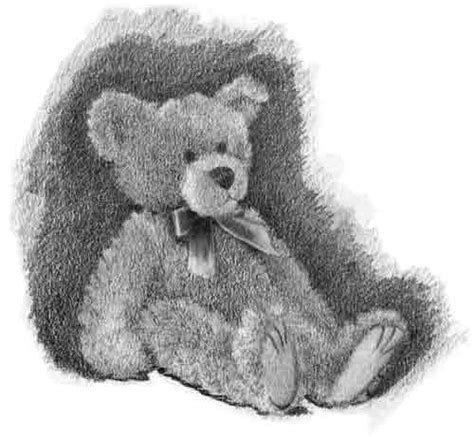 Realistic Teddy Bear Drawing