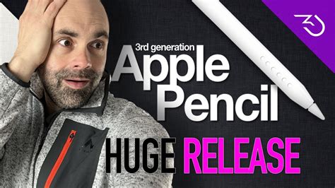 Apple Pencil Gen 3 latest 2023 leaks - 3rd generation, a MASSIVE upgrade! - YouTube