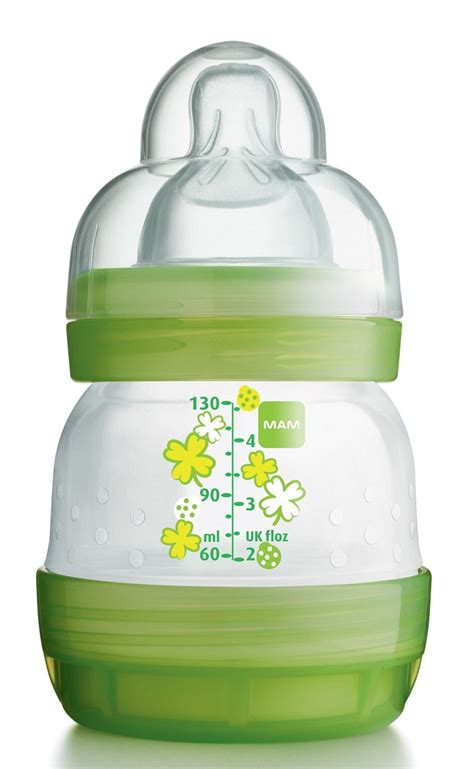MAM Anti-Colic Bottle 130ml - Assorted | Baby bottles, Anti colic baby bottles, Baby bottle brands