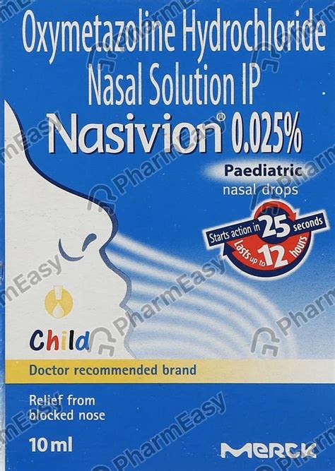 Buy Rinox Paed 0.025 % Nasal Drop (10) Online at Flat 15% OFF | PharmEasy