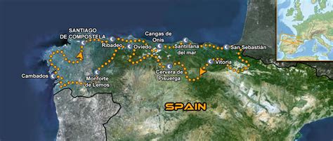 Green Spain Map - IMTBike