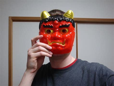 Oni (demon) mask | David Pursehouse | Flickr