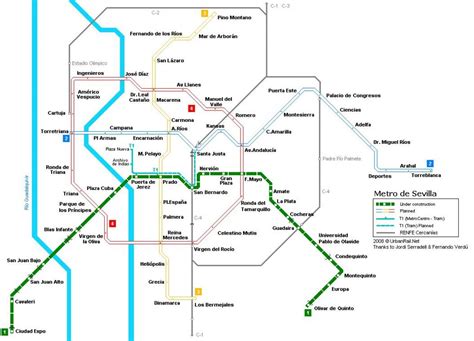 Sevilla railway station map - Map of Sevilla railway station (Andalusia ...