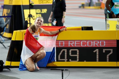 In Pictures: Femke Bol training along with the Dutch team before the ...