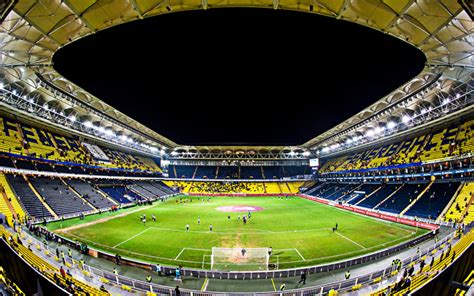 Download wallpapers Fenerbahce Sukru Saracoglu, Turkish Stadium ...