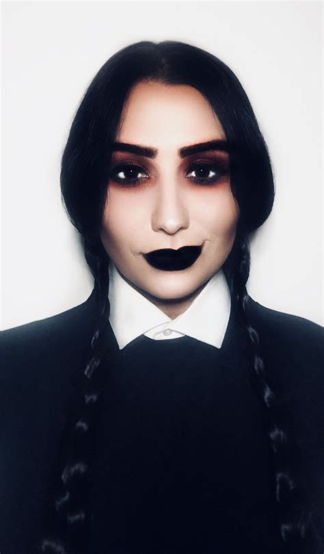 Wednesday Addams Costume Makeup