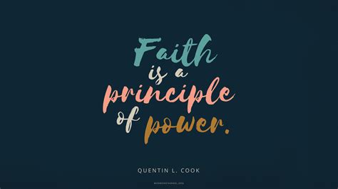 Daily Quote: Faith Is Power | Mormon Channel