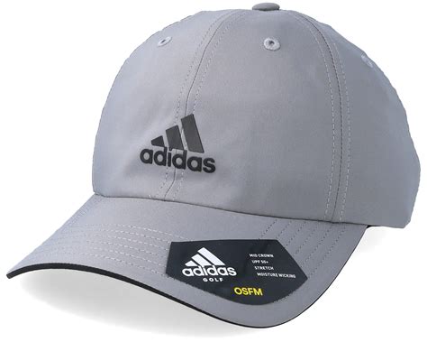 Mens Golf Cap Grey Adjustable - Adidas cap | Hatstoreworld.com