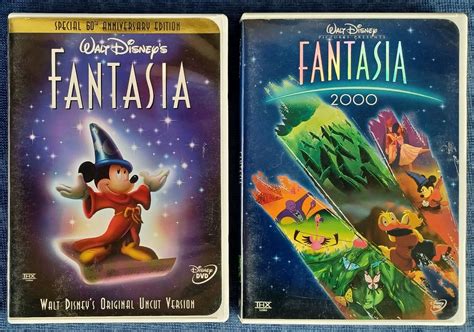 Fantasia 2000 (DVD) Walt Disney THX MICKEY MOUSE CLASSIC MUSIC VAULTED OOP | ubicaciondepersonas ...