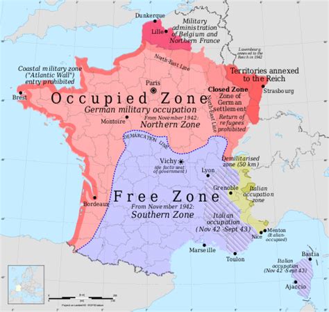 How was occupied France governed during World War II? - History Stack ...