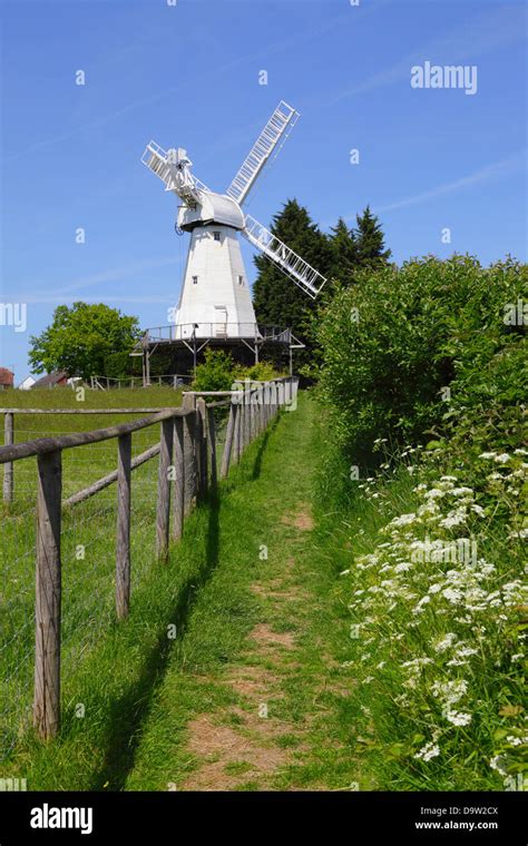 Woodchurch Windmill Kent England UK GB Stock Photo, Royalty Free Image: 57713738 - Alamy