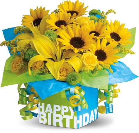 Happy birthday images with Sunflowers💐 — Free happy bday pictures and photos | BDay-card.com