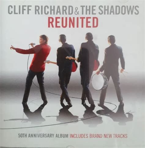 REUNITED: 50TH ANNIVERSARY Album by Cliff Richard & the Shadows (CD, 2009) 💿 $2.72 - PicClick CA