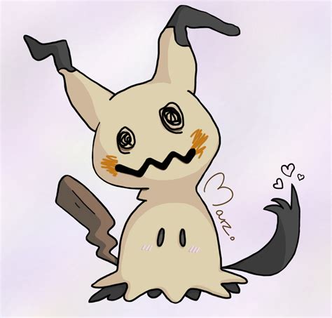 ArtStation - Mimikyu Pokemon Fanart