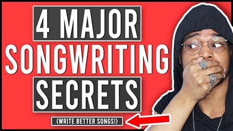 4 Major Songwriting Tips To Write Better Rap Songs (How To Write A Rap Song For Beginners) - YouTube