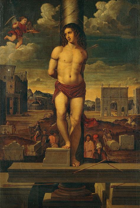 The Martyrdom of Saint Sebastian Painting by Venetian Emilian painter - Pixels