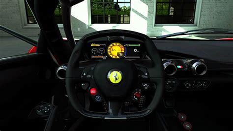 La Ferrari Dashboard - YouTube