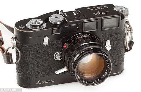 Vintage Leica camera used to capture some of the most iconic images of ...