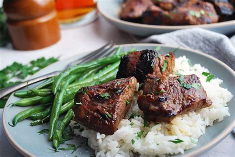 Easy Bourbon Grilled Steak Tips - Amee's Savory Dish