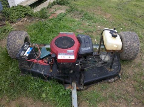 Homemade pull behind mower | My Tractor Forum