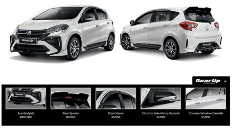 2022 Perodua Myvi GearUp Ace Bodykit Costs RM2,500 – Rear, 52% OFF