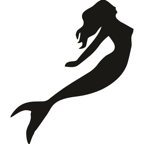 Free Mermaid Silhouette, Download Free Mermaid Silhouette png images ...