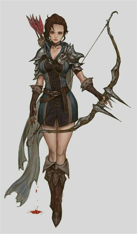 Pin by K Rooft on лучник | Concept art characters, Character art ...