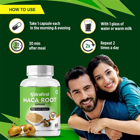 Maca Root Capsules | Tablets | Supplements | Buy online in India | Best Prices