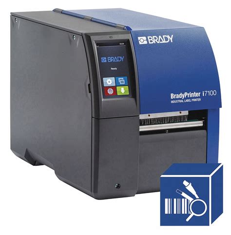 BRADY Desktop Label Printer, Bradyprinter(TM) i7100 - 54YN96|149050 ...