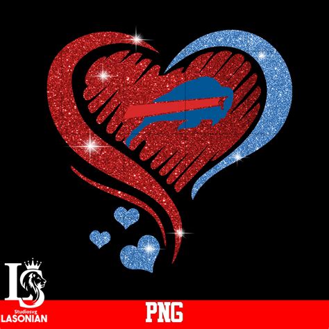 Buffalo Bills Heart PNG file – lasoniansvg