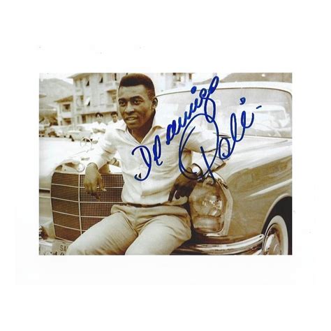 Autographe Edson ARANTES DO NASCIMENTO dit PELE